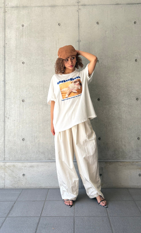 ボリュームラフパンツ